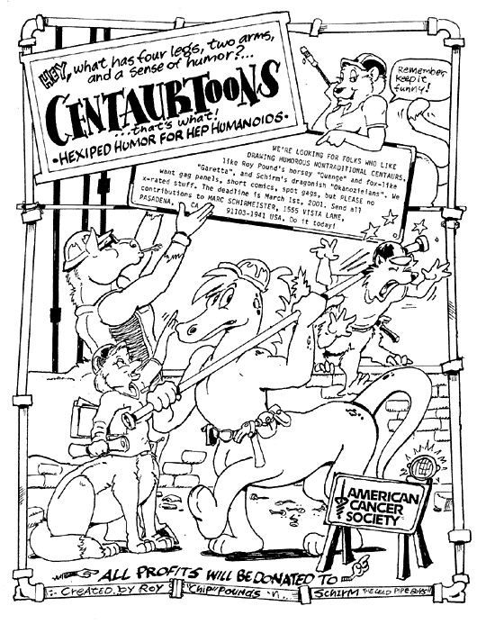 Centaurtoons Flyer